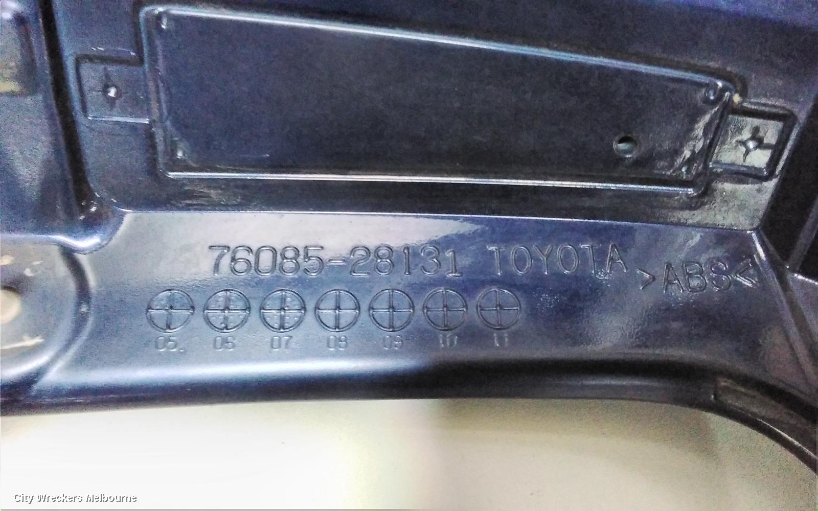 TOYOTA TARAGO REAR SPOILER, ACR50R, 03/2006 - 06/2020