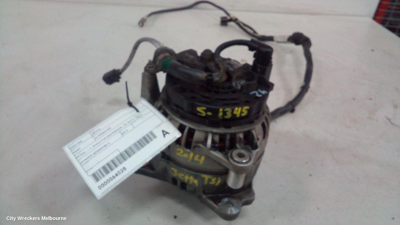 VOLKSWAGEN JETTA ALTERNATOR, PETROL, 1.4, BOSCH P/N 03C903023A, 1B, 02/2011 - 12/2017