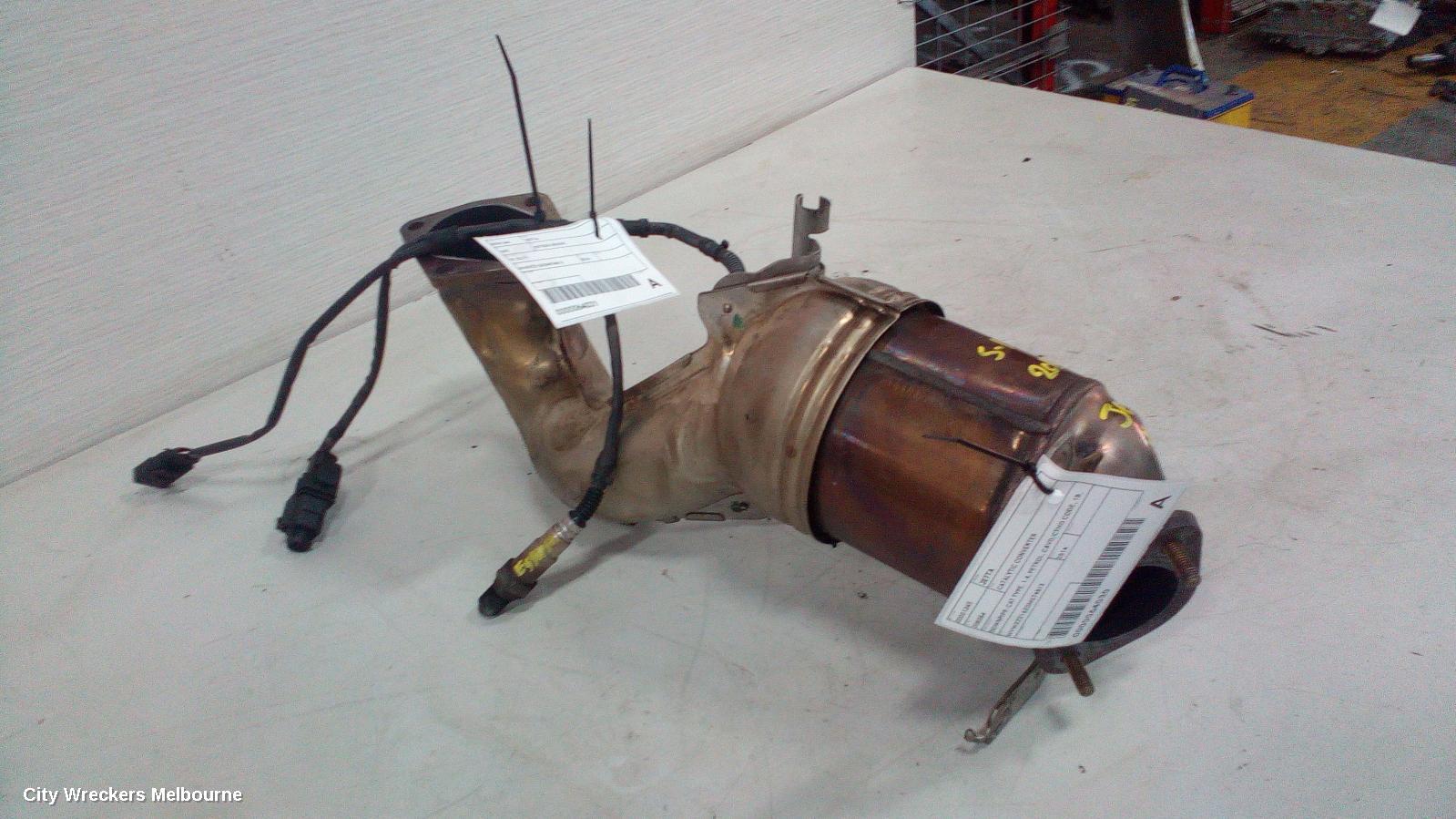 VOLKSWAGEN JETTA CATALYTIC CONVERTER, DOWNPIPE-CAT TYPE, 1.4, PETROL, CAVD/CTHD CODE, 1B, 02/2011 - 12/2017
