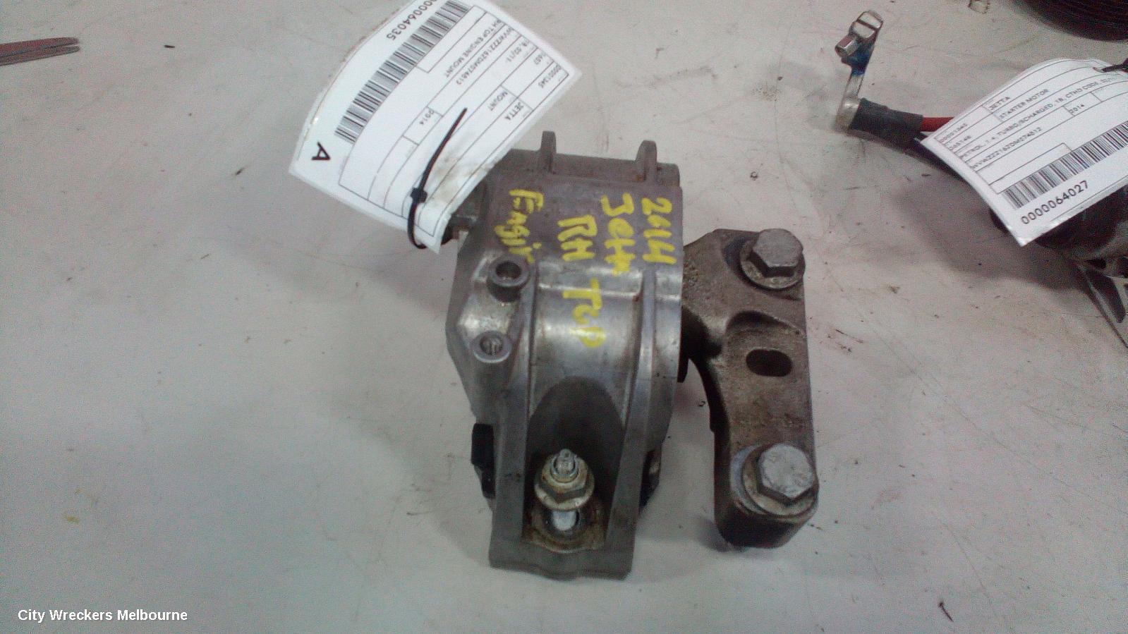 VOLKSWAGEN JETTA MOUNT, 1B, 02/2011 ONWARDS