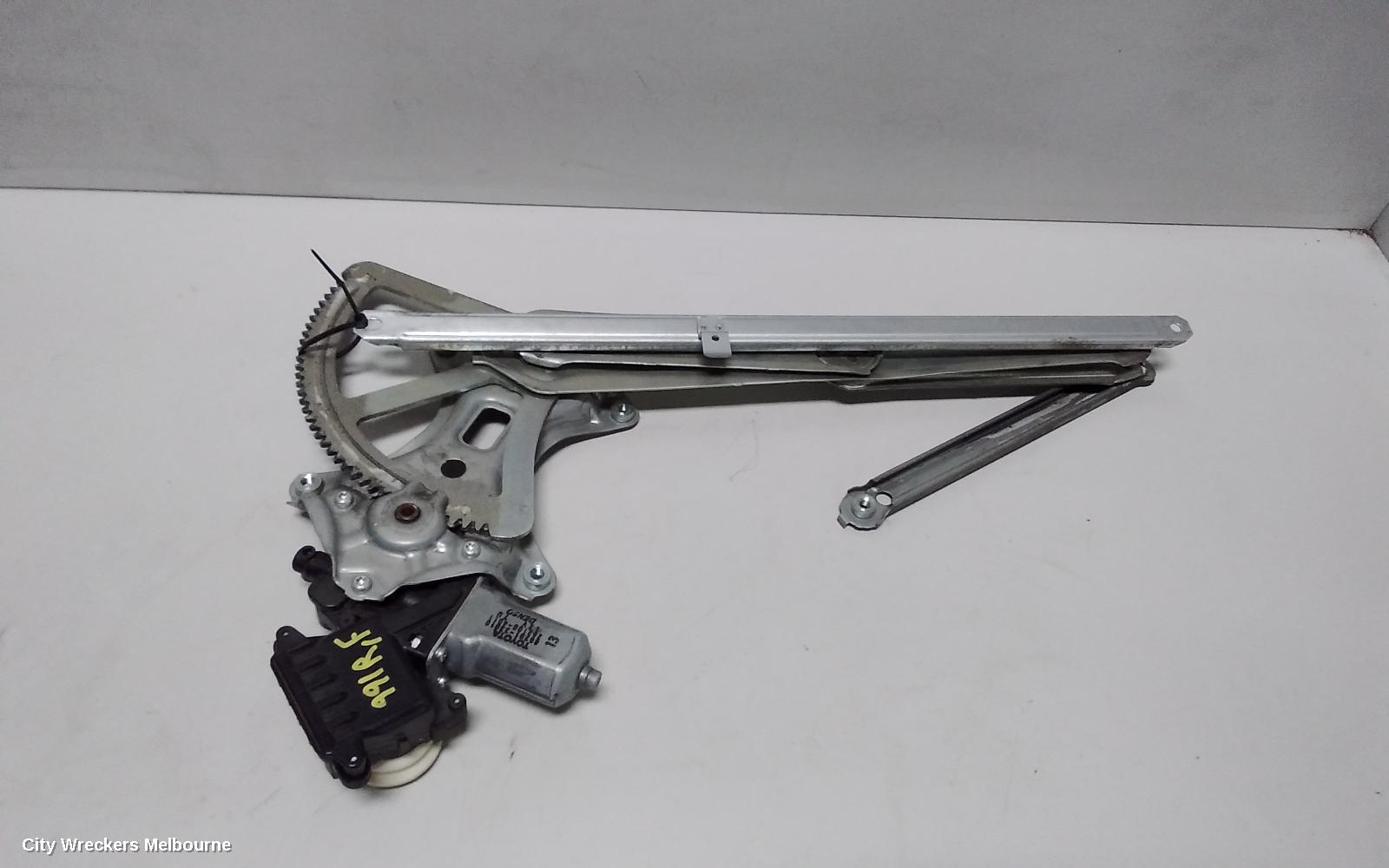 TOYOTA TARAGO RIGHT FRONT WINDOW REG/MOTOR, ACR50R, POWER, 03/2006 - 06/2020