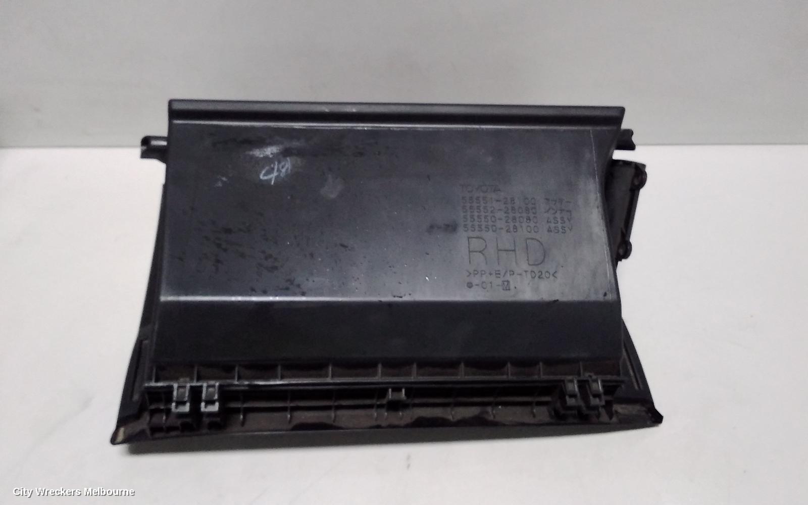 TOYOTA TARAGO GLOVE BOX, ACR50R, LOWER, 03/2006 - 06/2020