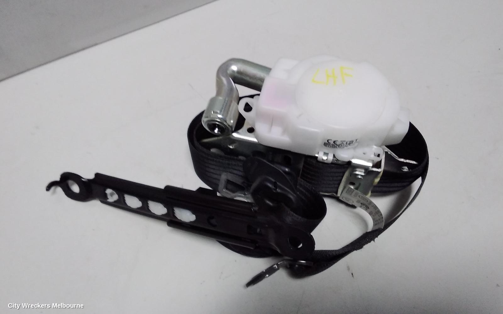 TOYOTA TARAGO SEATBELT/STALK, LH FRONT, SEAT BELT ONLY, BLACK, NON ELEC MOTOR ADJUSTMENT TYPE, ACR50R, 04/2012 - 06/2020