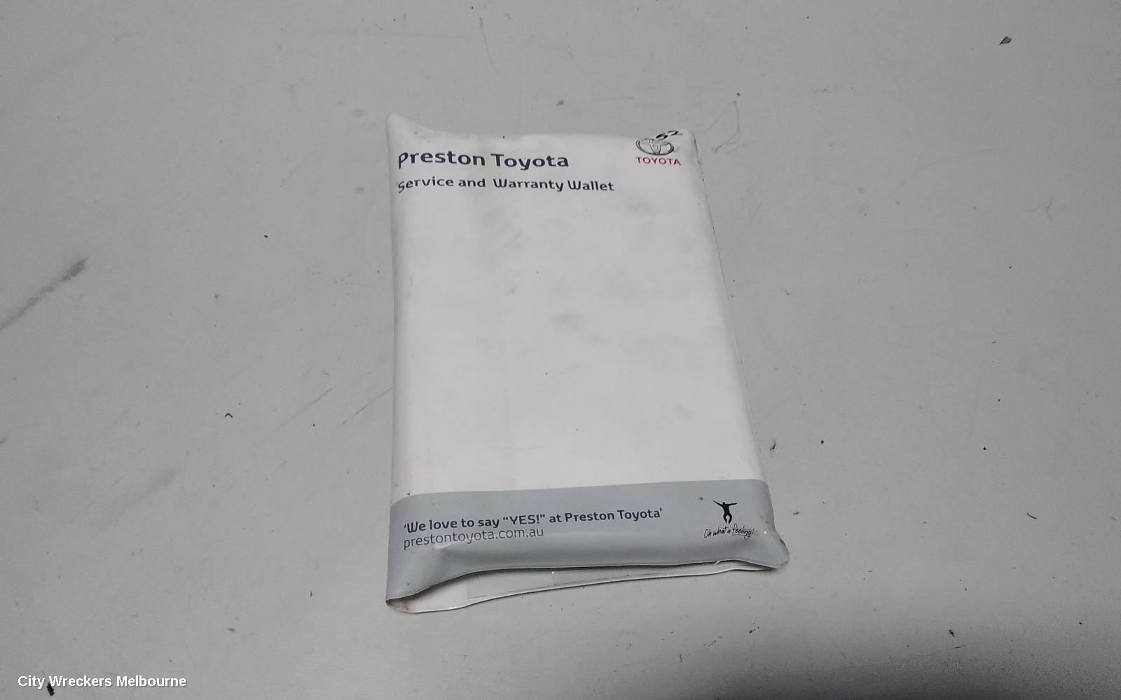 TOYOTA TARAGO OWNERS HANDBOOK, ACR50R, 03/2006 - 06/2020
