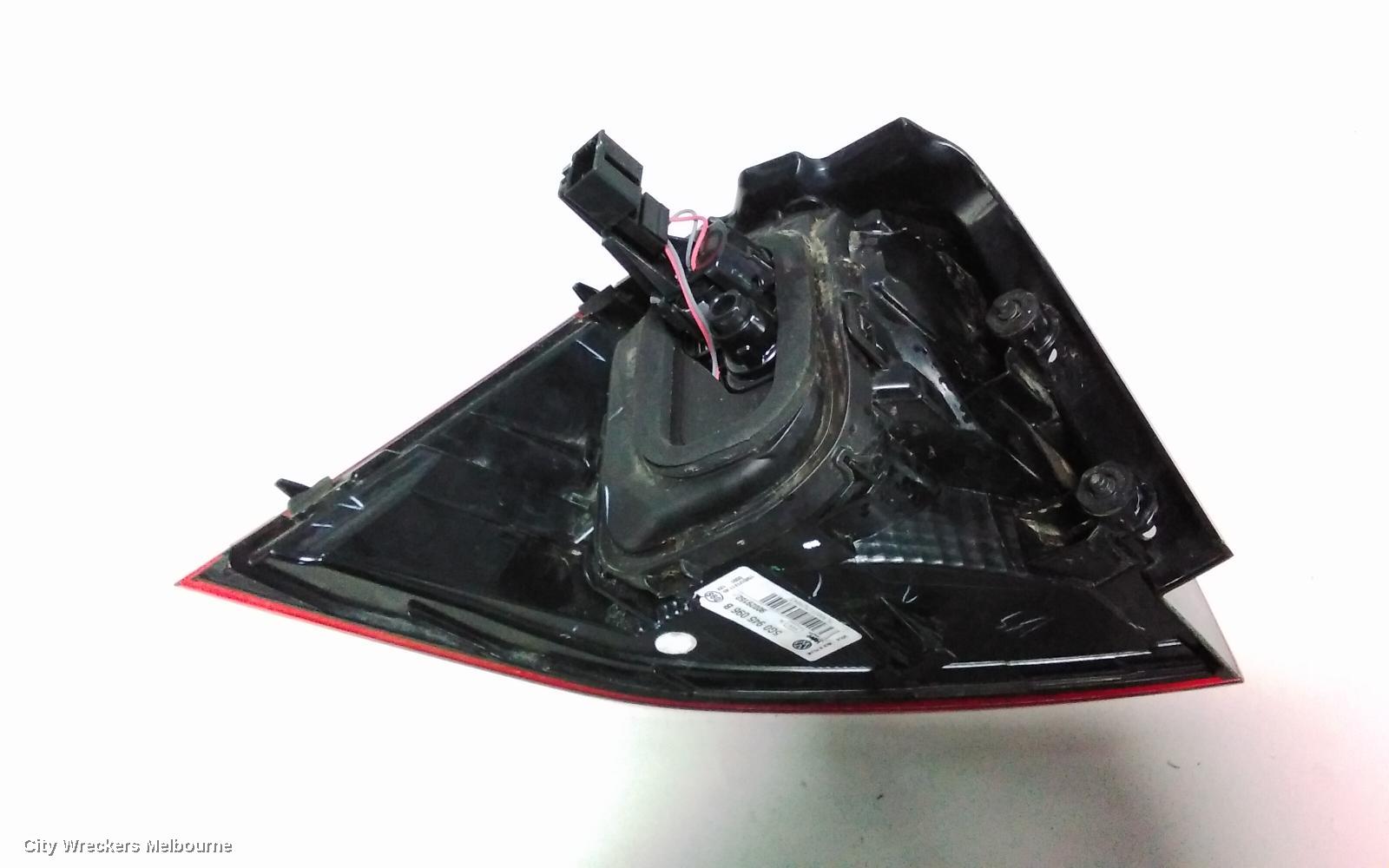 VOLKSWAGEN GOLF RIGHT TAILLIGHT, GEN 7, HATCH, STANDARD, NON LED TYPE, 03/2013 - 03/2017