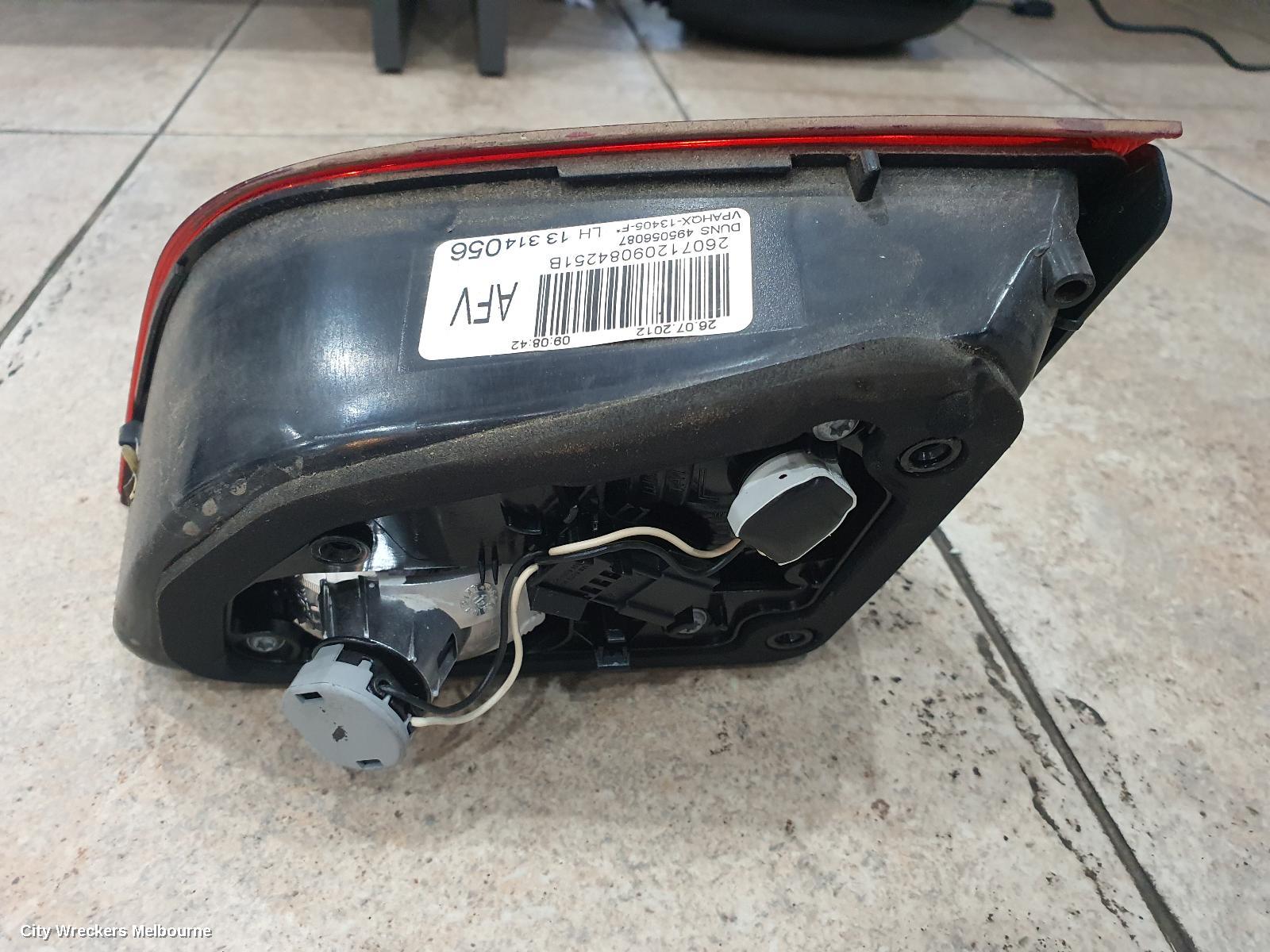OPEL ASTRA REAR GARNISH, TAILGATE LAMP (LH SIDE), WAGON, AS, 09/2012 - 08/2013