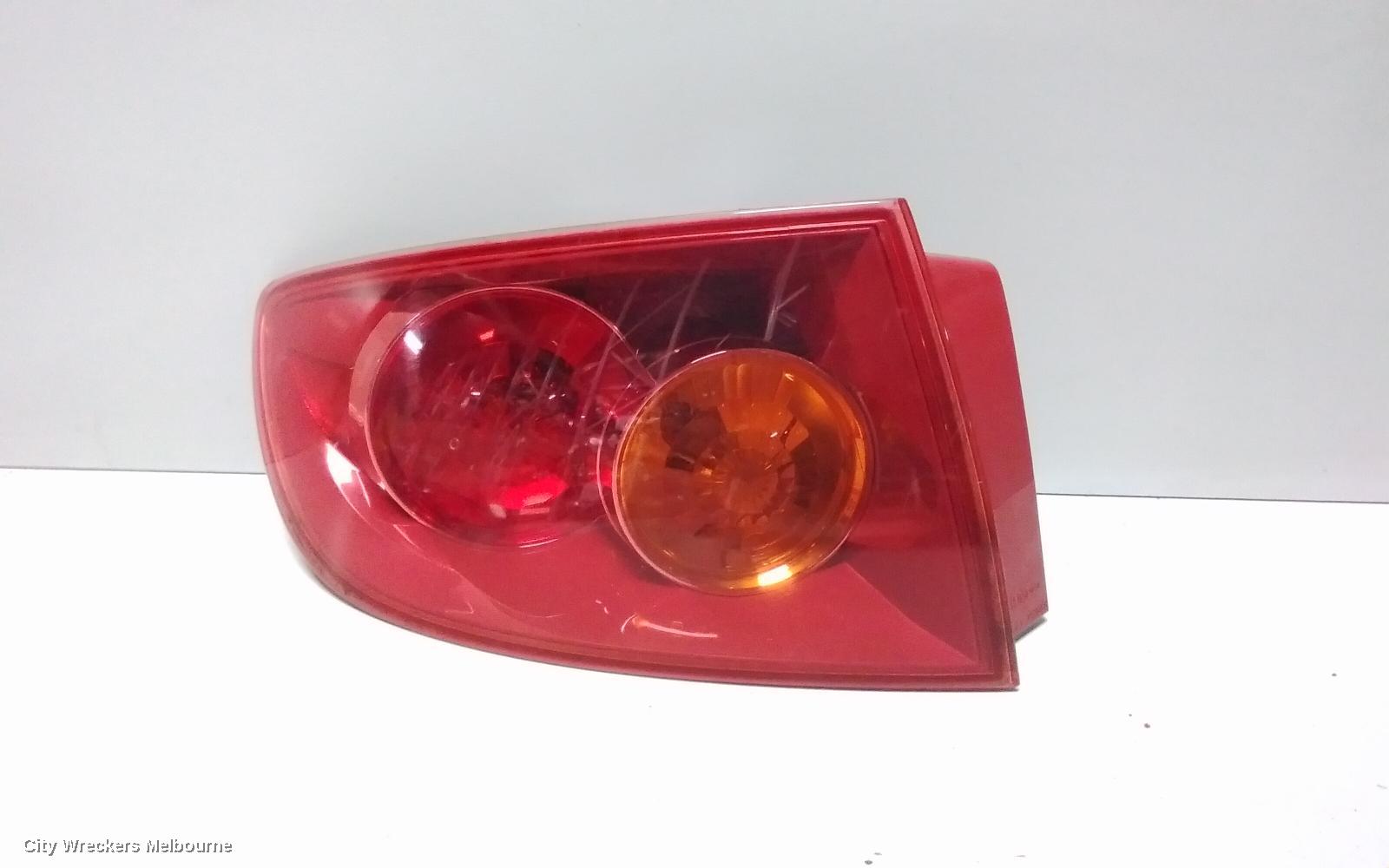 MAZDA 3 LEFT TAILLIGHT, BK, SEDAN, 2.0 ENG, 10/2003 - 06/2006