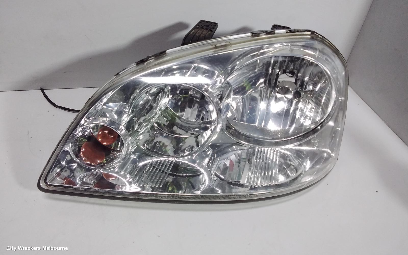 DAEWOO LACETTI LEFT HEADLAMP, J200, SEDAN, 09/2003 - 12/2004