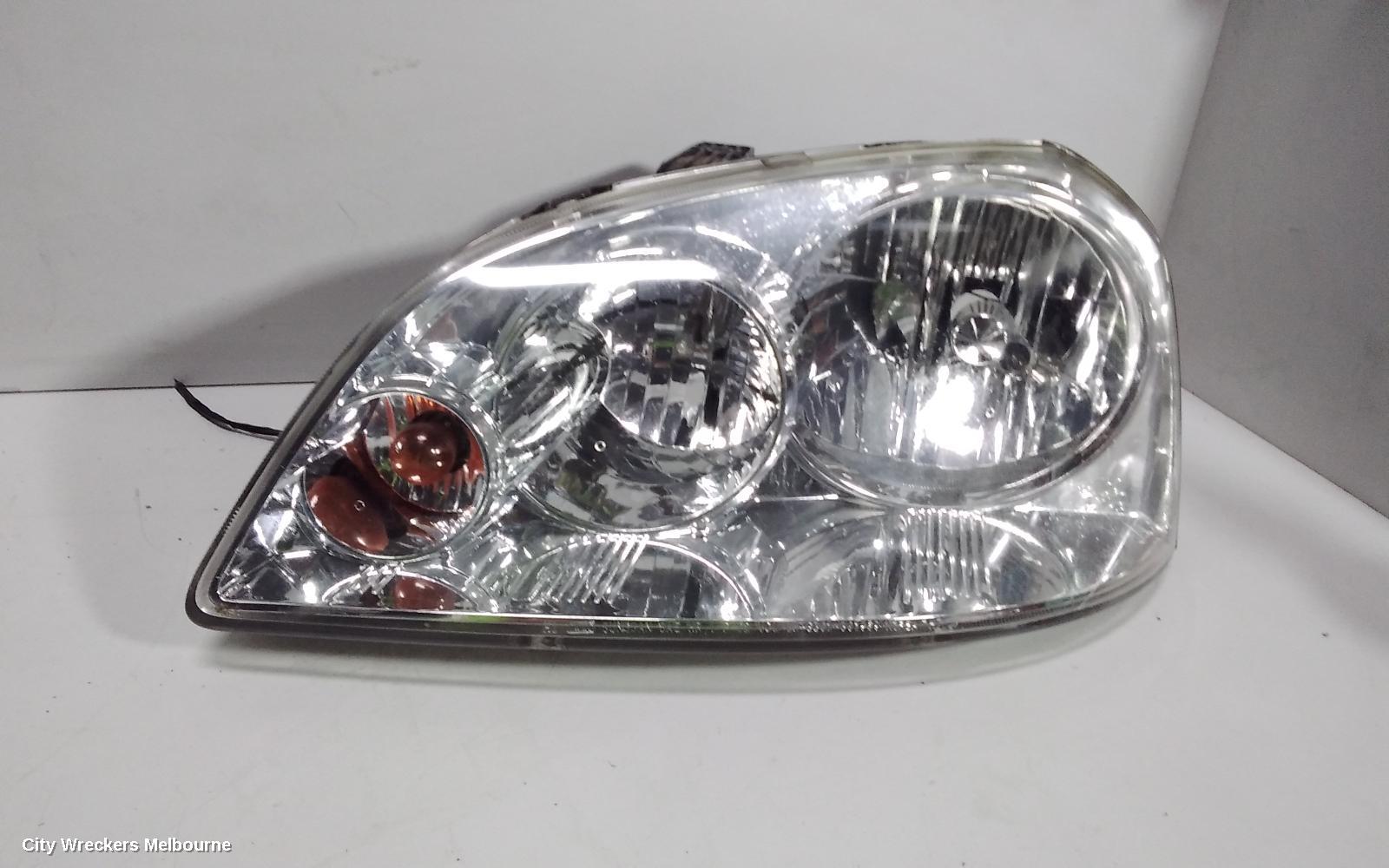 DAEWOO LACETTI LEFT HEADLAMP, J200, SEDAN, 09/2003 - 12/2004