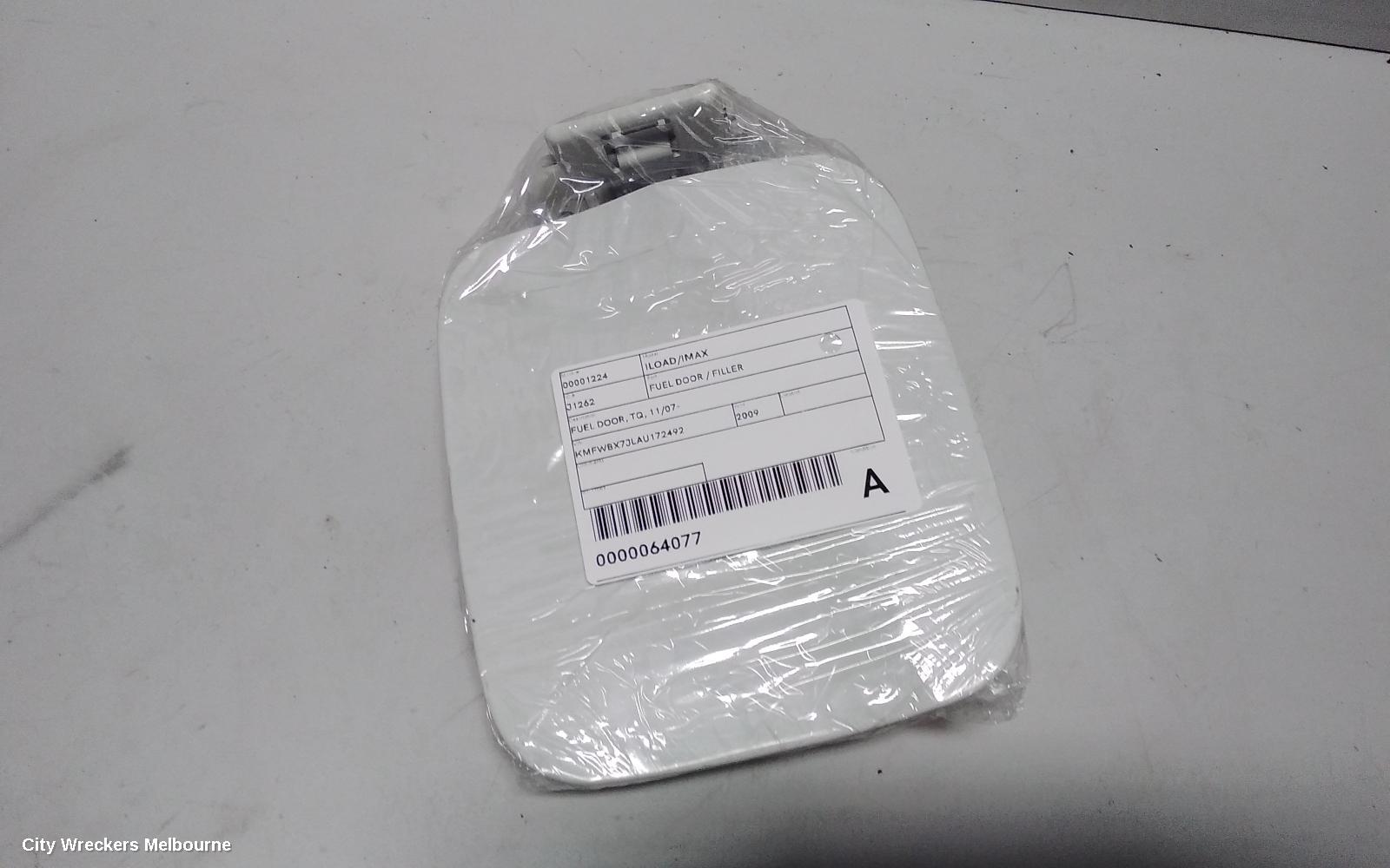 HYUNDAI ILOAD/IMAX FUEL DOOR / FILLER, FUEL CAP, TQ, DIESEL TYPE, 11/2007 ONWARDS