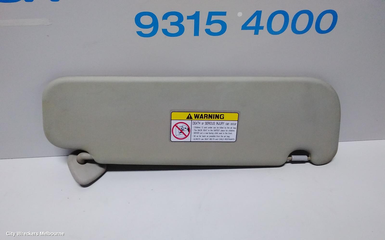 HYUNDAI ILOAD/IMAX SUNVISOR, TQ, LH SIDE, NON MIRROR TYPE, ILOAD, VAN, 11/2007 - 03/2021