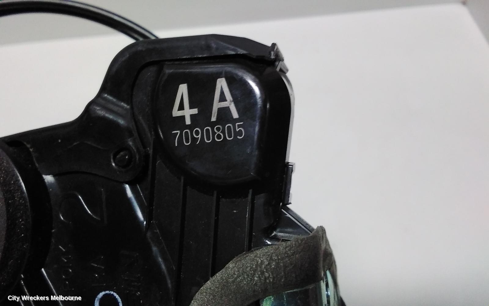 TOYOTA TARAGO DOOR/BOOT/GATE LOCK, RIGHT FRONT DOOR LOCK, ACR50R, 03/2006 - 06/2020