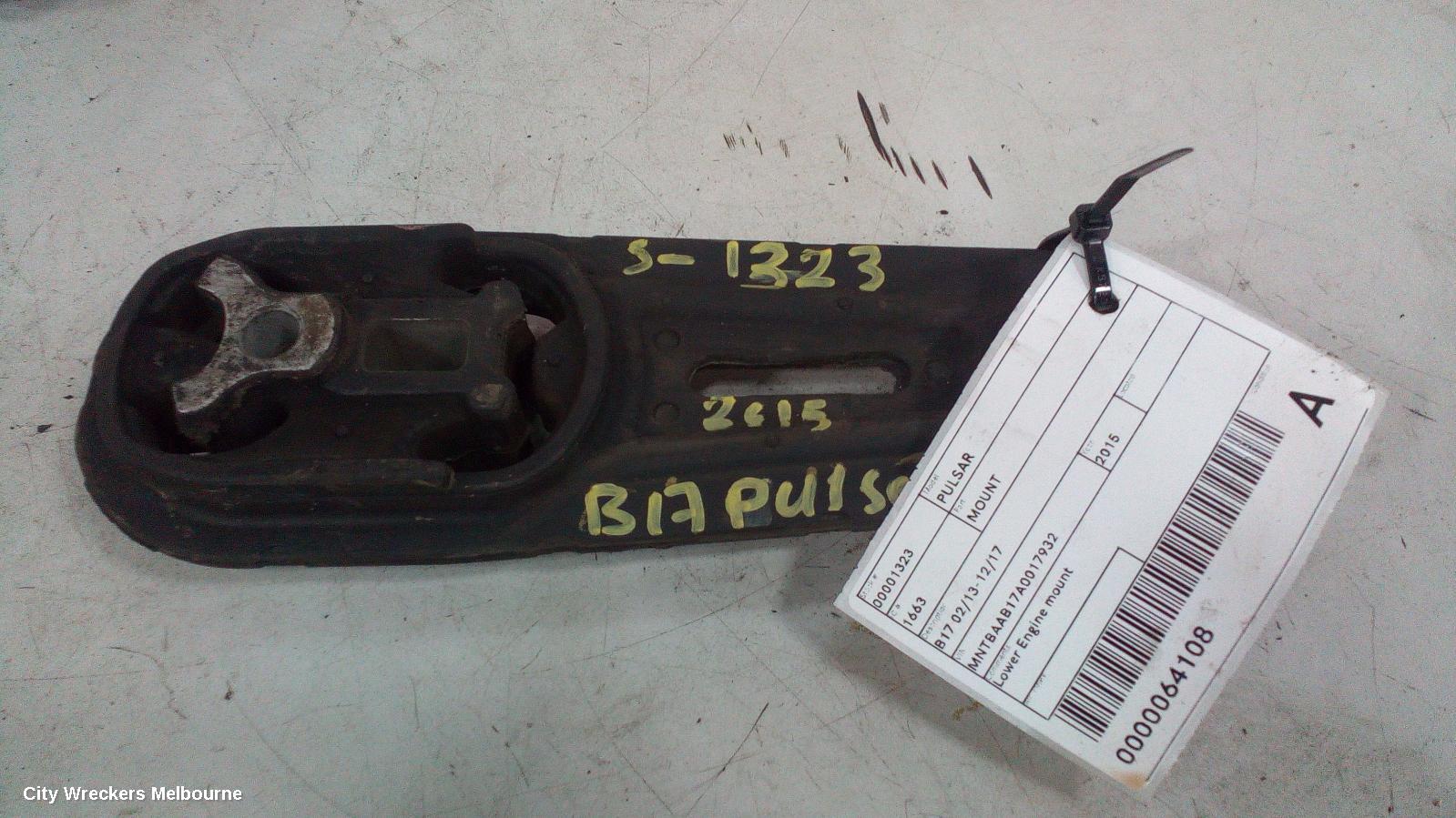 NISSAN PULSAR MOUNT, B17 02/2013 - 12/2017