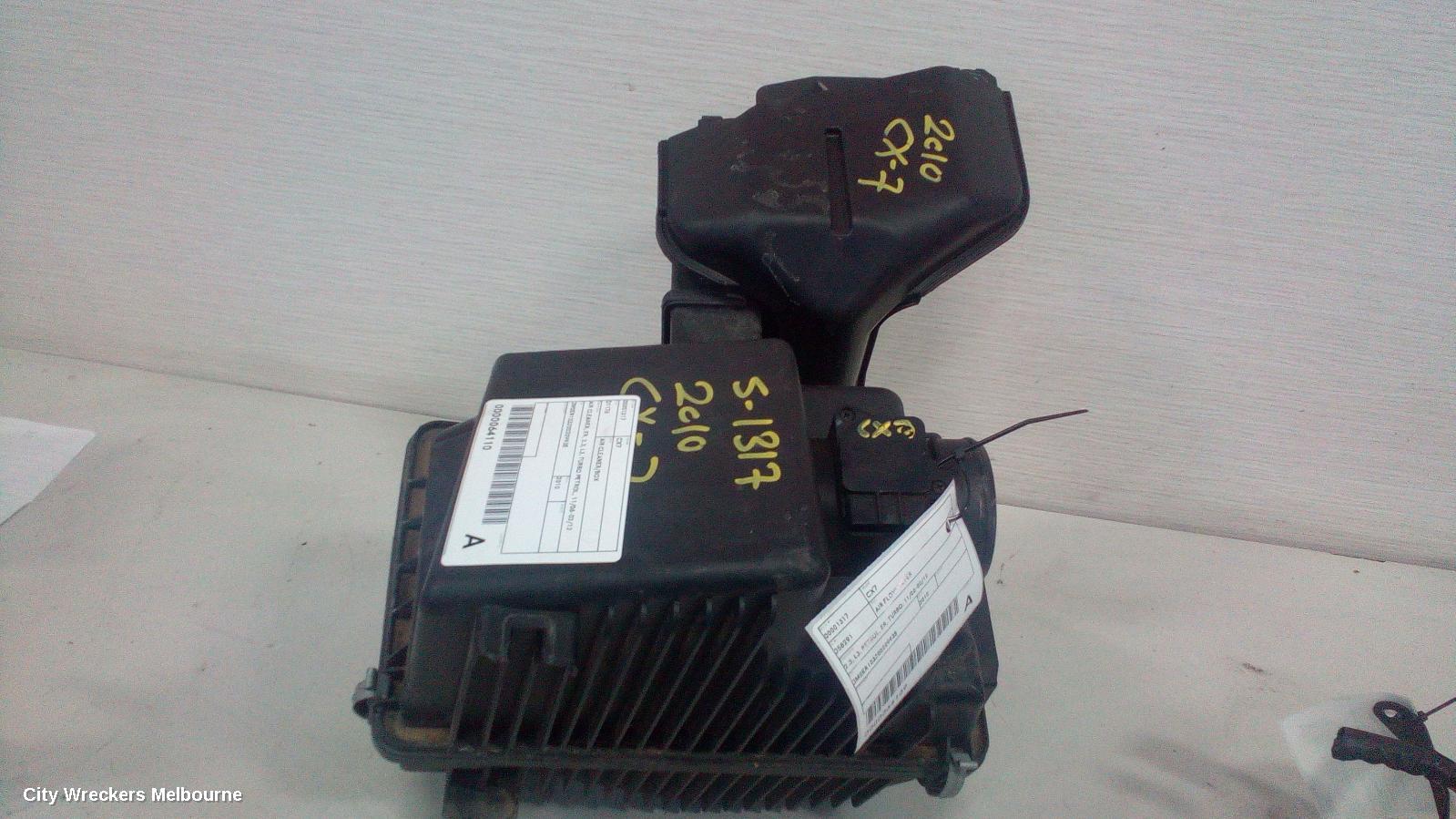 MAZDA CX7 AIR CLEANER/BOX, AIR CLEANER, ER, 2.3, L3, TURBO PETROL, 11/2006 - 02/2012