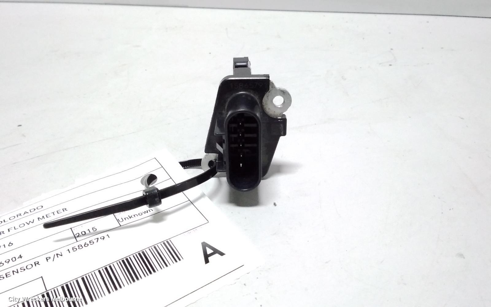 HOLDEN COLORADO AIR FLOW METER, RG/RG 7, 06/2012 - 04/2015