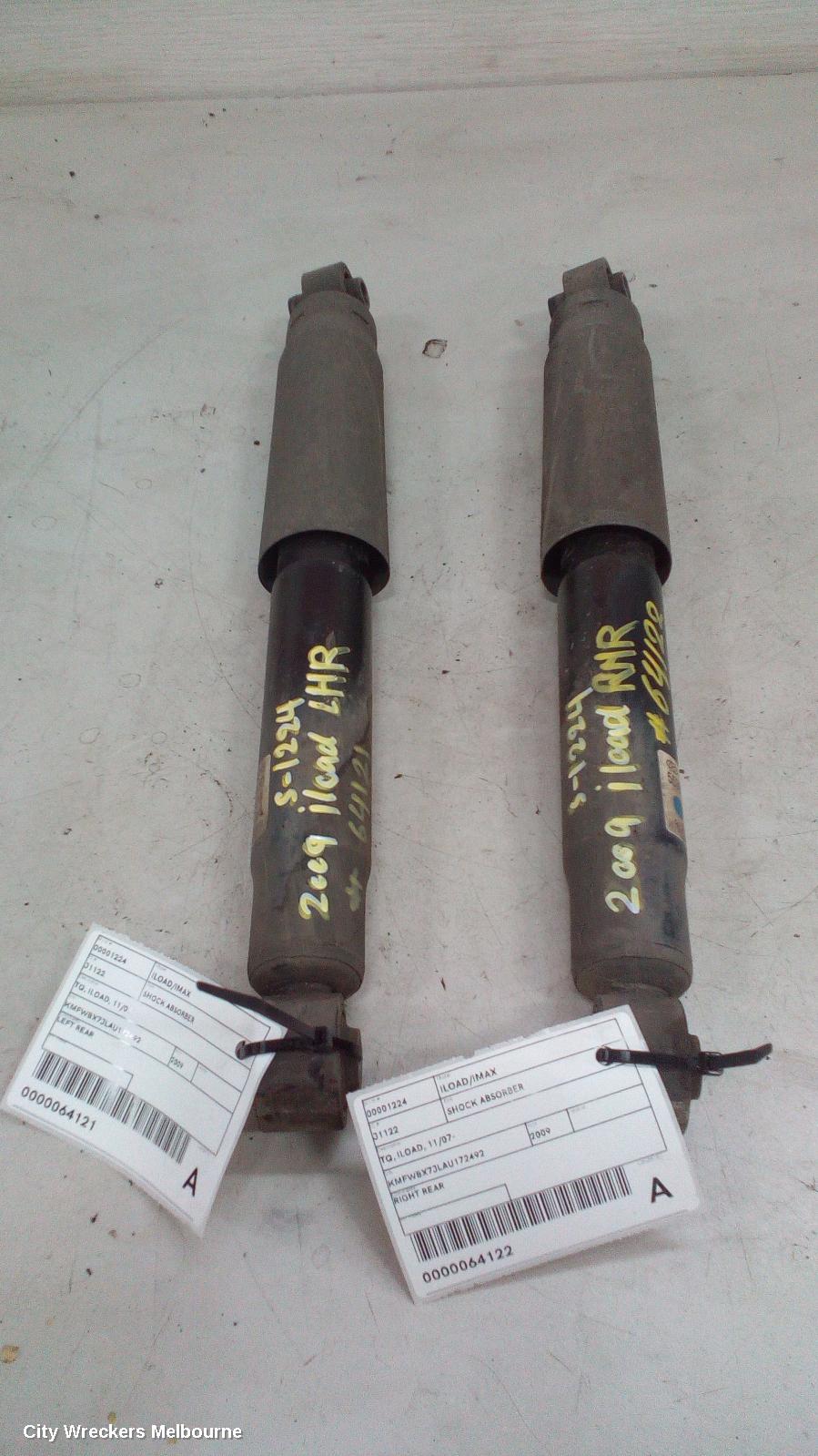 HYUNDAI ILOAD/IMAX SHOCK ABSORBER, TQ, ILOAD, REAR, RH SIDE, 11/2007 - 03/2021