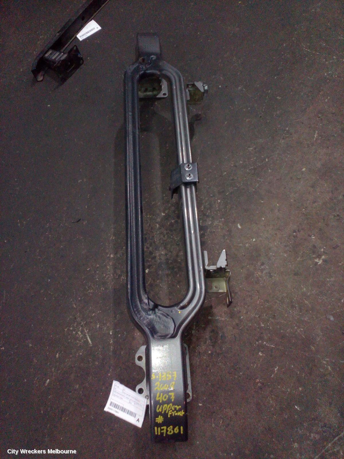 PEUGEOT 407 F/BAR REINFORC/BRACK, UPPER REINFORCEMENT (LARGE LOOP SHAPE), 09/2004 - 12/2011