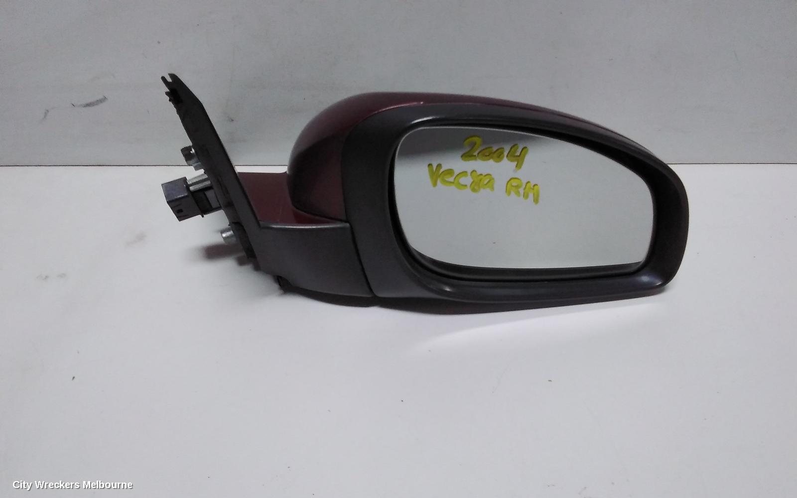 HOLDEN VECTRA RIGHT DOOR MIRROR, ZC ELECTRIC 03/2003 - 12/2006