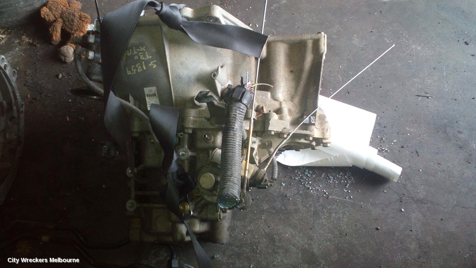NISSAN XTRAIL TRANS/GEARBOX, MANUAL, AWD, PETROL, 2.5, QR25, NO TRANSFER CASE, T30, 10/2001 - 09/2007