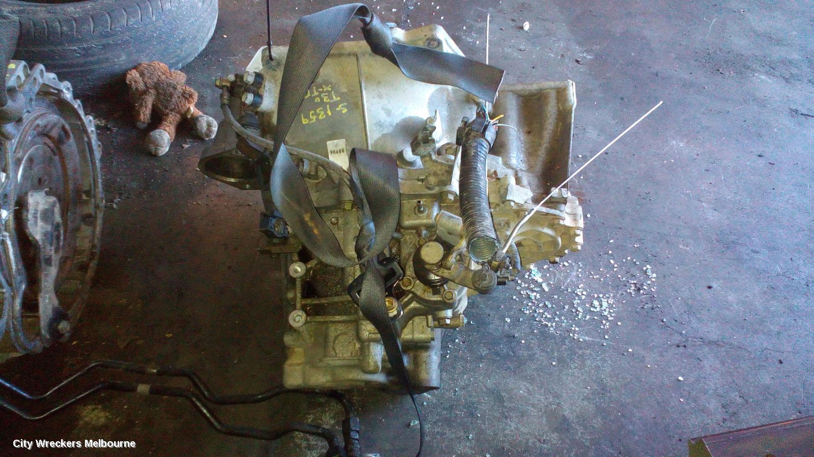 NISSAN XTRAIL TRANS/GEARBOX, MANUAL, AWD, PETROL, 2.5, QR25, NO TRANSFER CASE, T30, 10/2001 - 09/2007