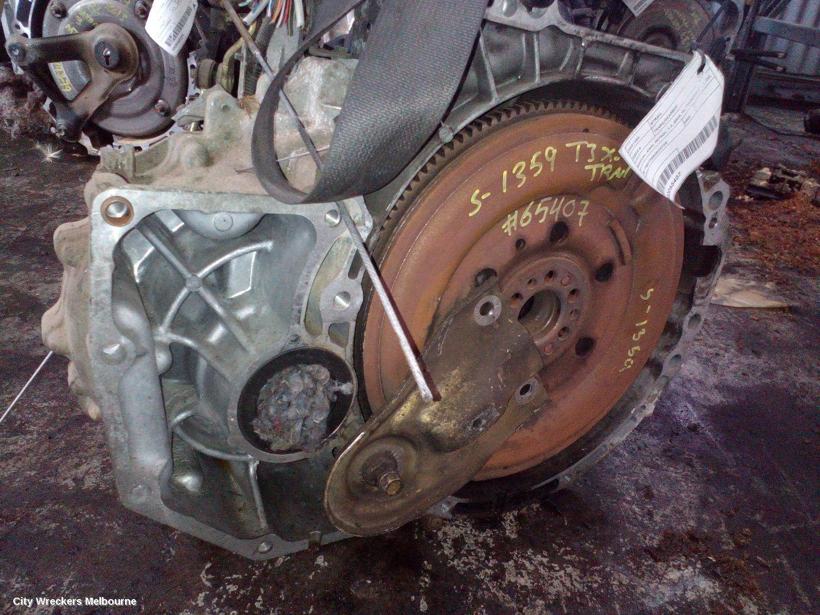 NISSAN XTRAIL TRANS/GEARBOX, MANUAL, AWD, PETROL, 2.5, QR25, NO TRANSFER CASE, T30, 10/2001 - 09/2007