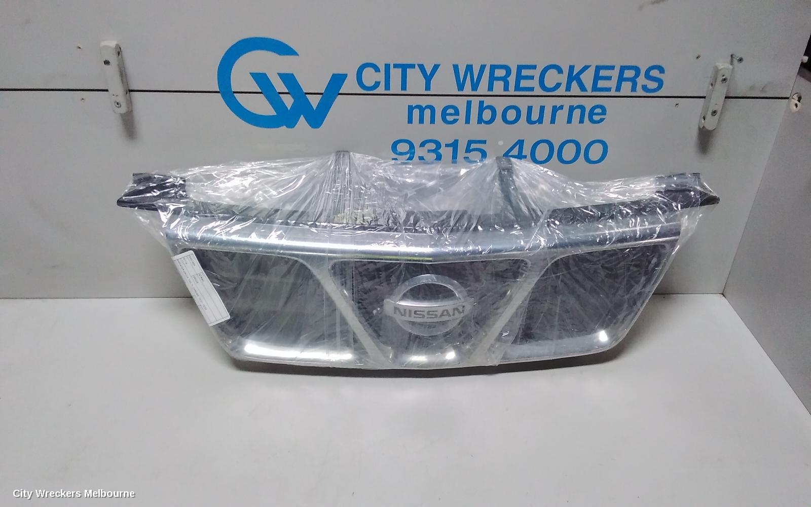NISSAN XTRAIL GRILLE, RADIATOR GRILLE, T30, TI, CHROME, 10/2001 - 10/2003