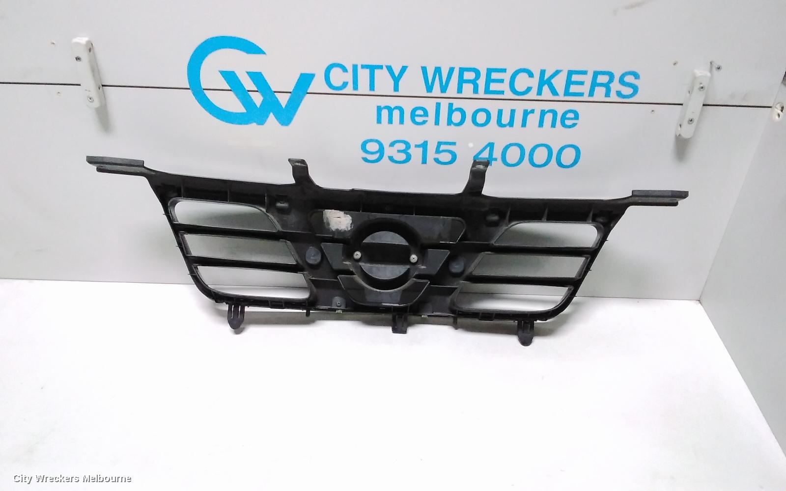 NISSAN XTRAIL GRILLE, RADIATOR GRILLE, T30, TI, CHROME, 10/2001 - 10/2003