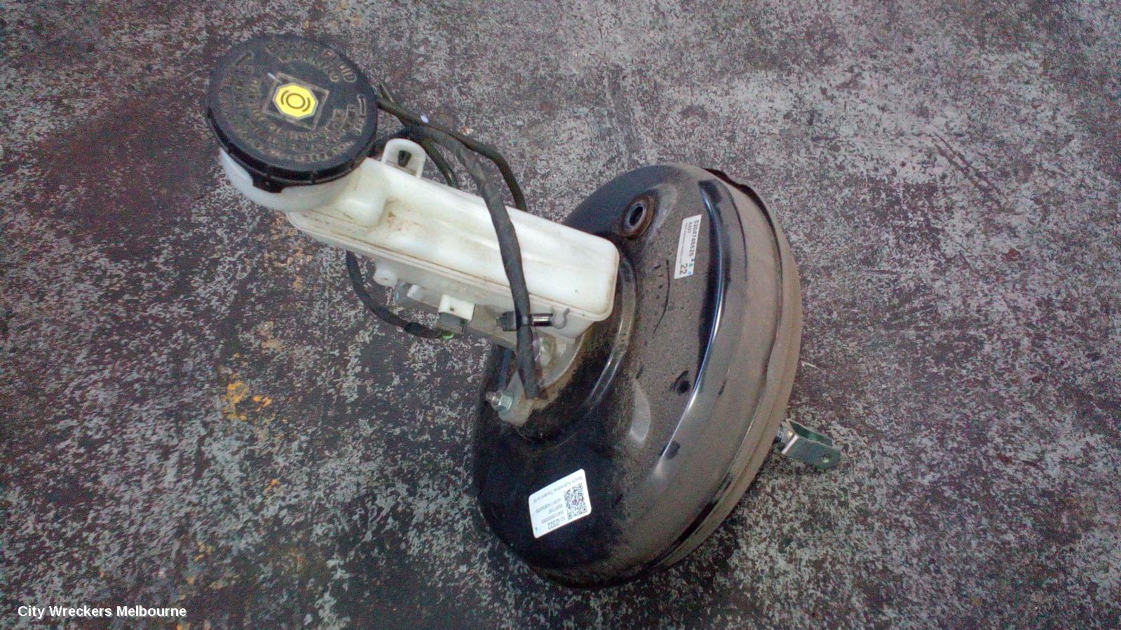 HOLDEN COLORADO BRAKE BOOSTER, RG/RG 7, AUTO T/M, 01/2012 - 12/2020