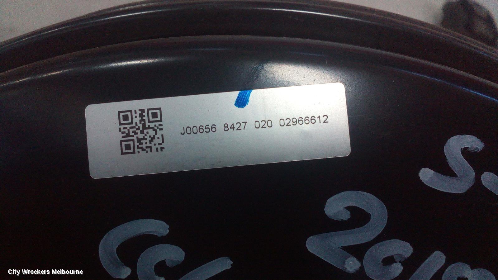 HOLDEN COLORADO BRAKE BOOSTER, RG/RG 7, AUTO T/M, 01/2012 - 12/2020