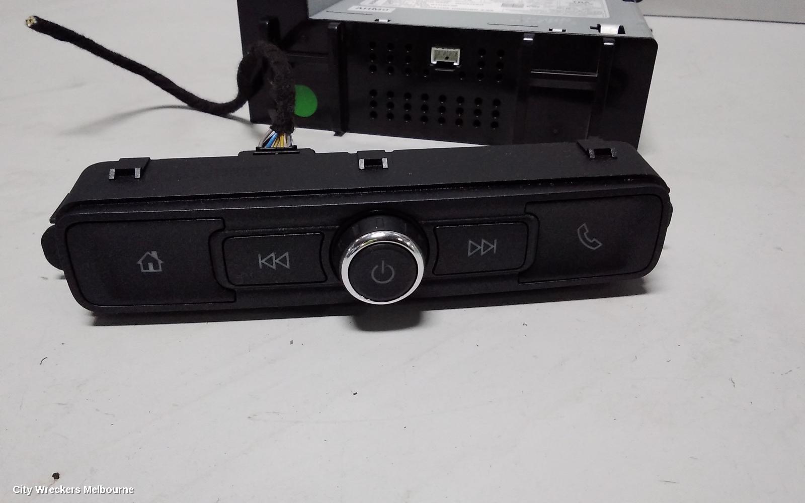 HOLDEN COLORADO RADIO/CD/DVD/SAT/TV, 7 INCH TOUCHSCREEN, NON SAT NAV (SINGLE KNOB ON FACE), RG/RG7, 07/2016 - 12/2020