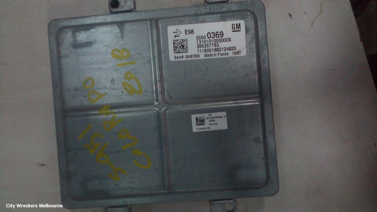 HOLDEN COLORADO ECU, ENGINE ECU, 2.8, DIESEL, P/N 395357783, ECU ONLY, RG, 01/2012 ONWARDS