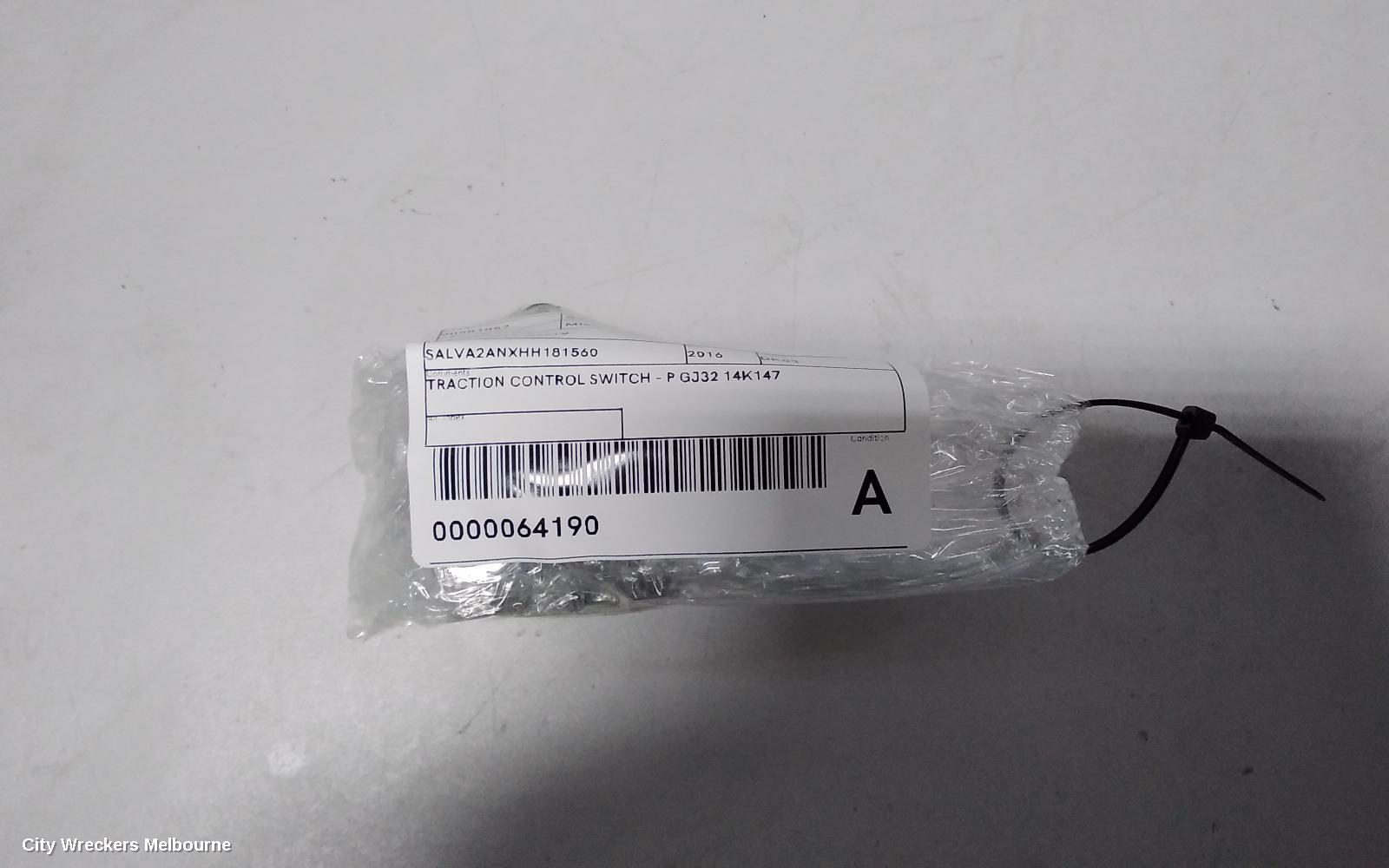 LAND ROVER RANGEROVER EVOQUE, L538, 11/2011 - 01/2019, TRACTION CONTROL SWITCH - P GJ32 14K147: 64190
