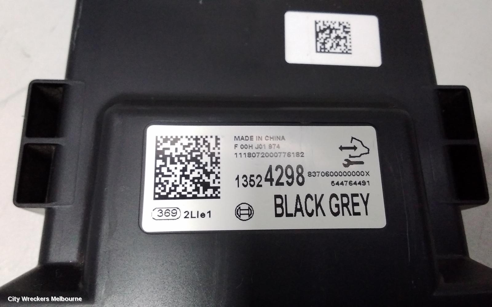 HOLDEN COLORADO, RG, 06/2012 - 12/2020, PARK ASSIST CONTROL MODULE - 1352 4298: 64222