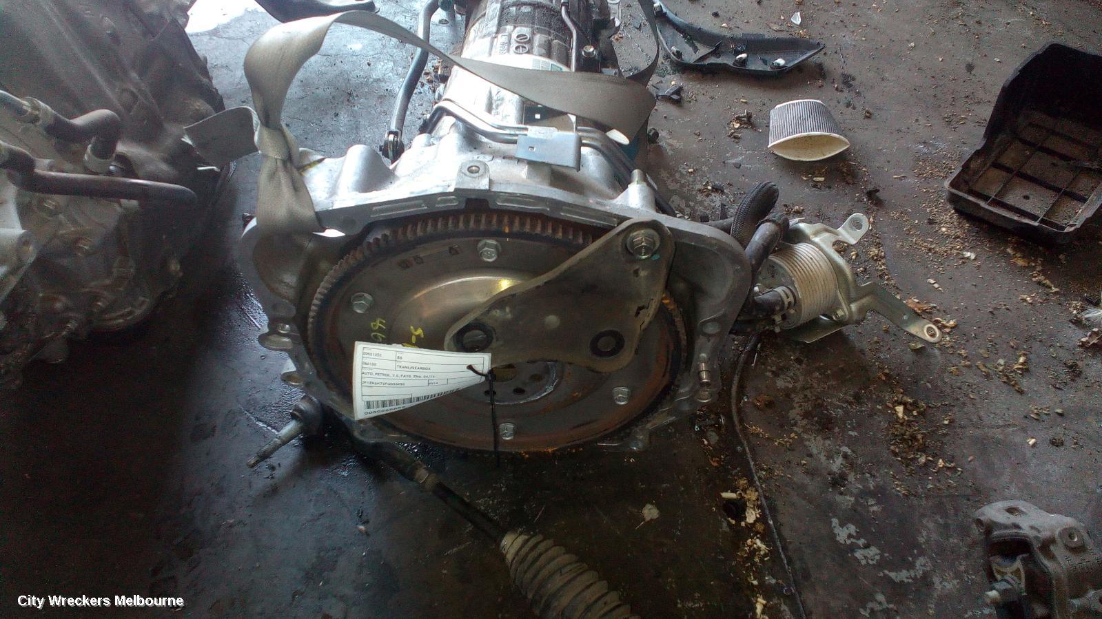 TOYOTA 86 TRANS/GEARBOX, AUTO, PETROL, 2.0, FA20, ZN6, 04/2012 ONWARDS