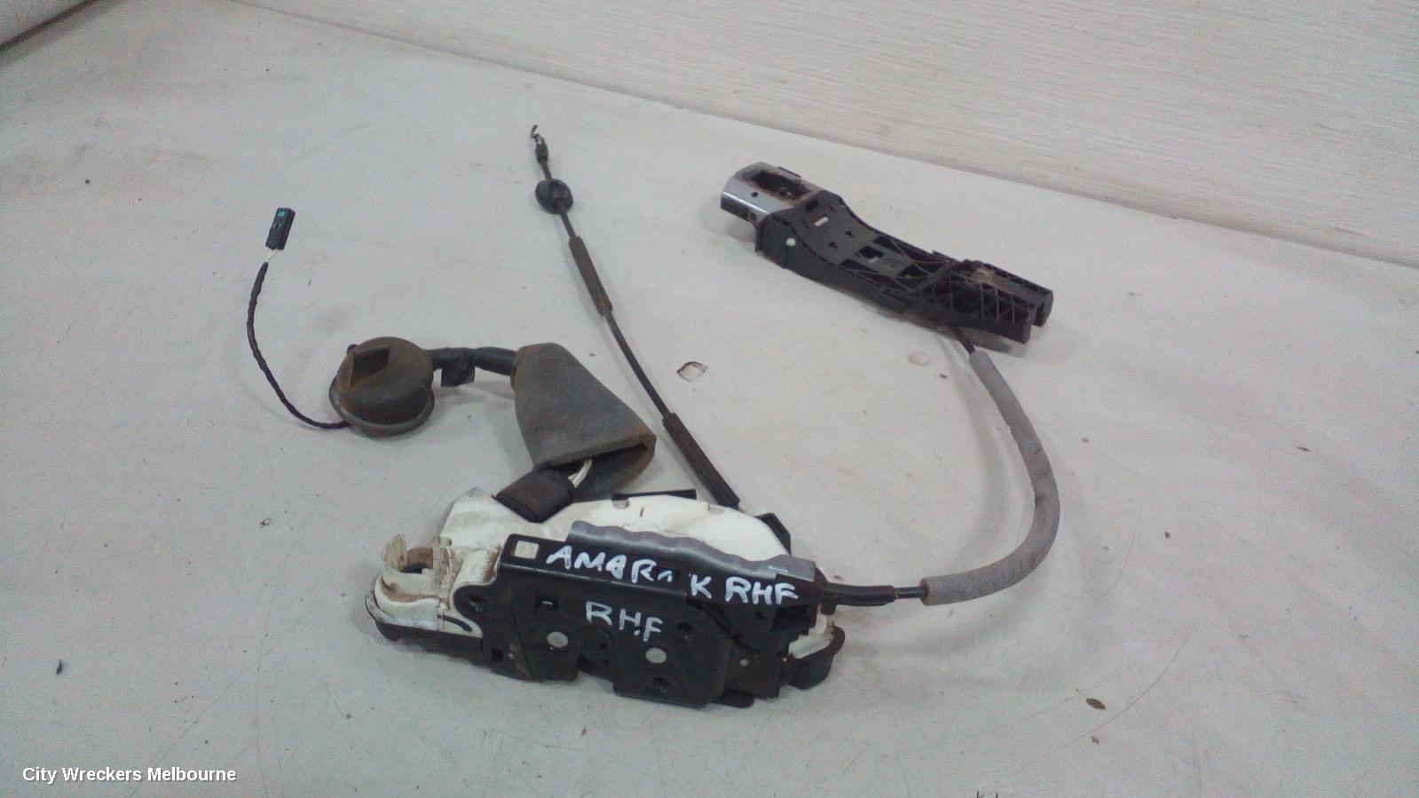 VOLKSWAGEN AMAROK DOOR/BOOT/GATE LOCK, RIGHT FRONT DOOR LOCK, P/N 5N2837016C, 2H, 10/2010 - 09/2022