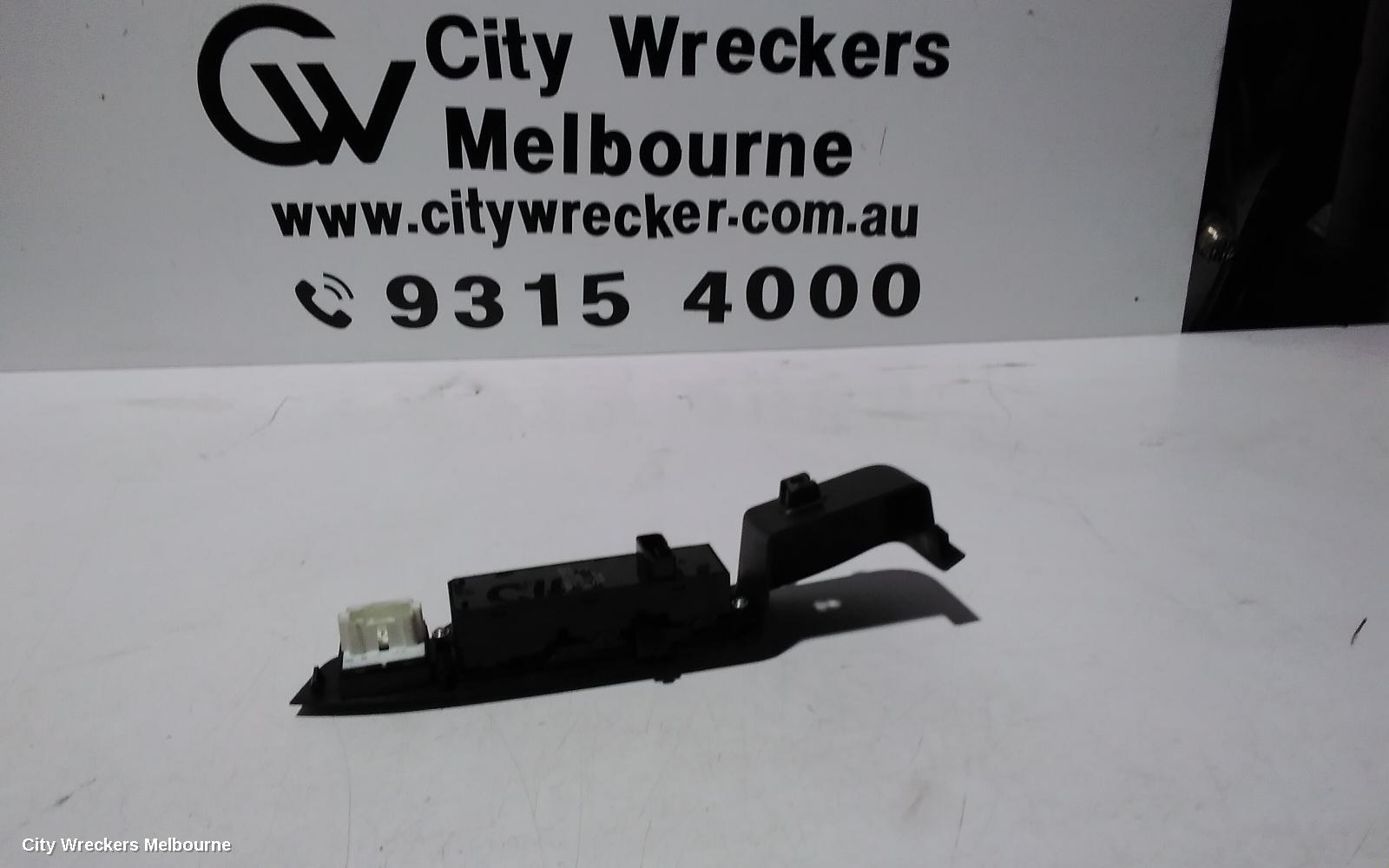 PEUGEOT 4007 PWR DR WIND SWITCH, RH FRONT (MASTER SWITCH), GS, 11/2009 - 08/2013