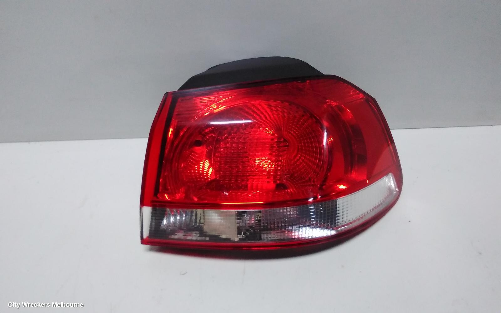 VOLKSWAGEN GOLF RIGHT TAILLIGHT, GEN 6, 3DR/5DR HATCH, 12/2008 - 03/2013
