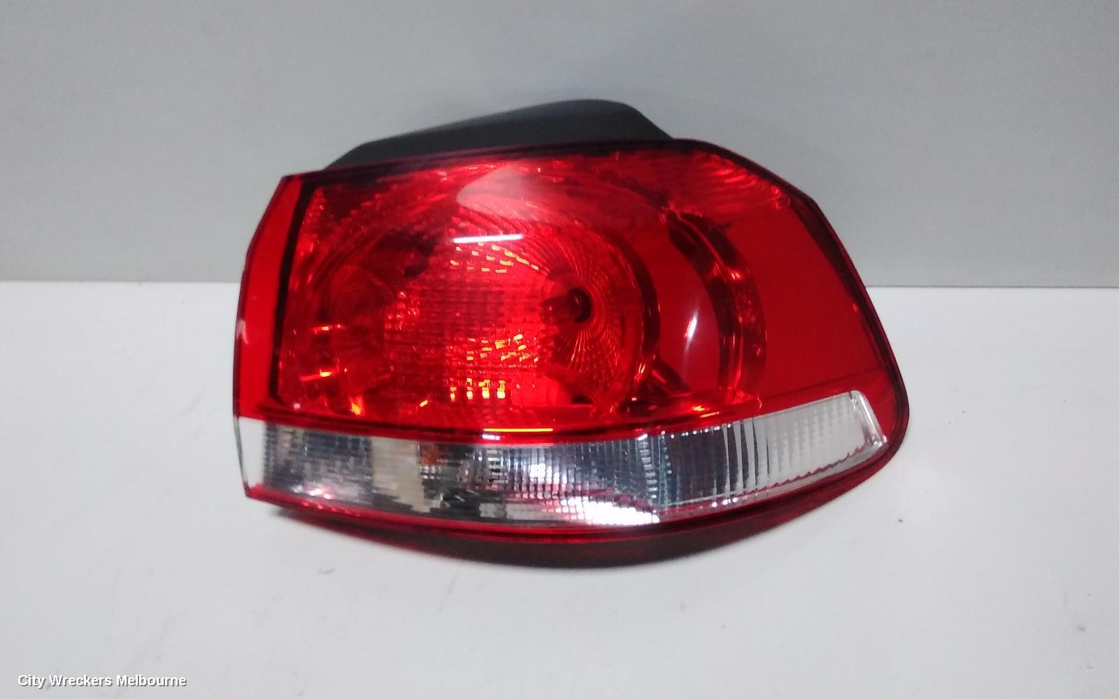 VOLKSWAGEN GOLF RIGHT TAILLIGHT, GEN 6, 3DR/5DR HATCH, 12/2008 - 03/2013