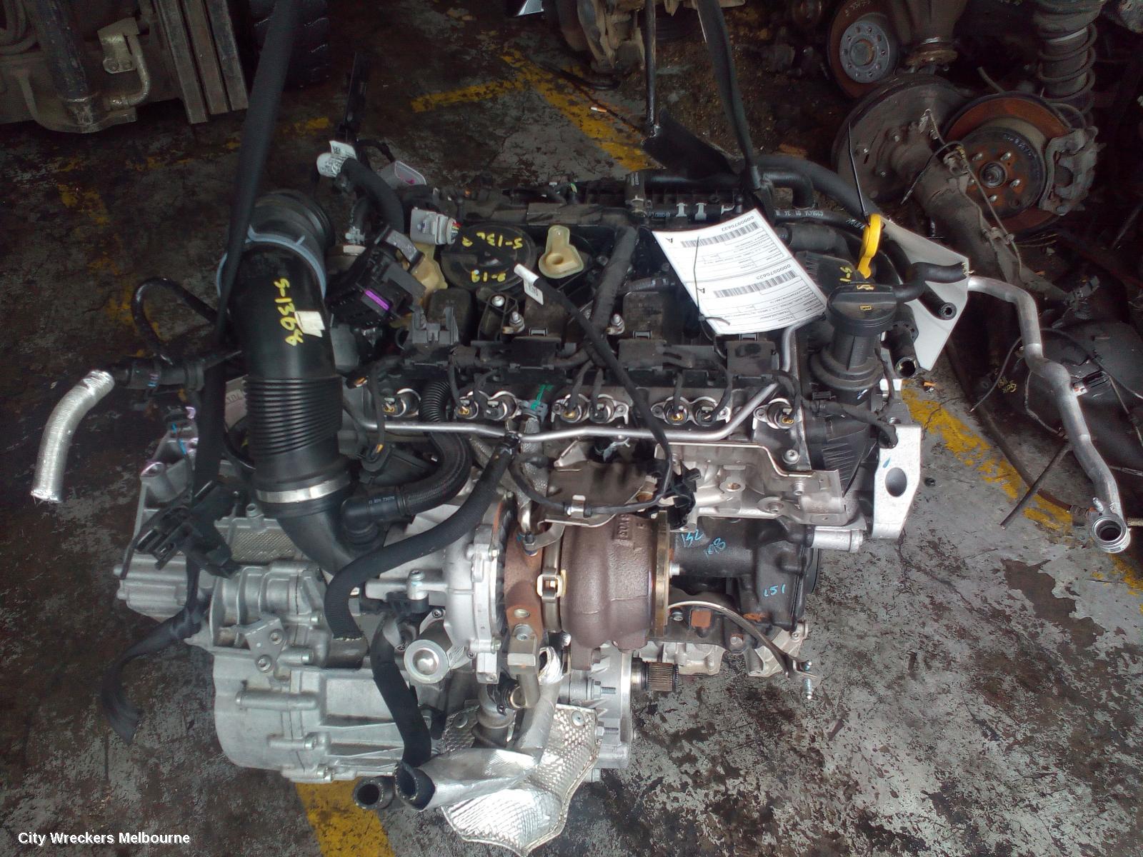 VOLKSWAGEN TIGUAN TRANS/GEARBOX, AUTO, AWD, PETROL, 2.0, 7 SPEED, NO TRANSFER CASE, TUR CODE, 5NA, 06/2016 ONWARDS