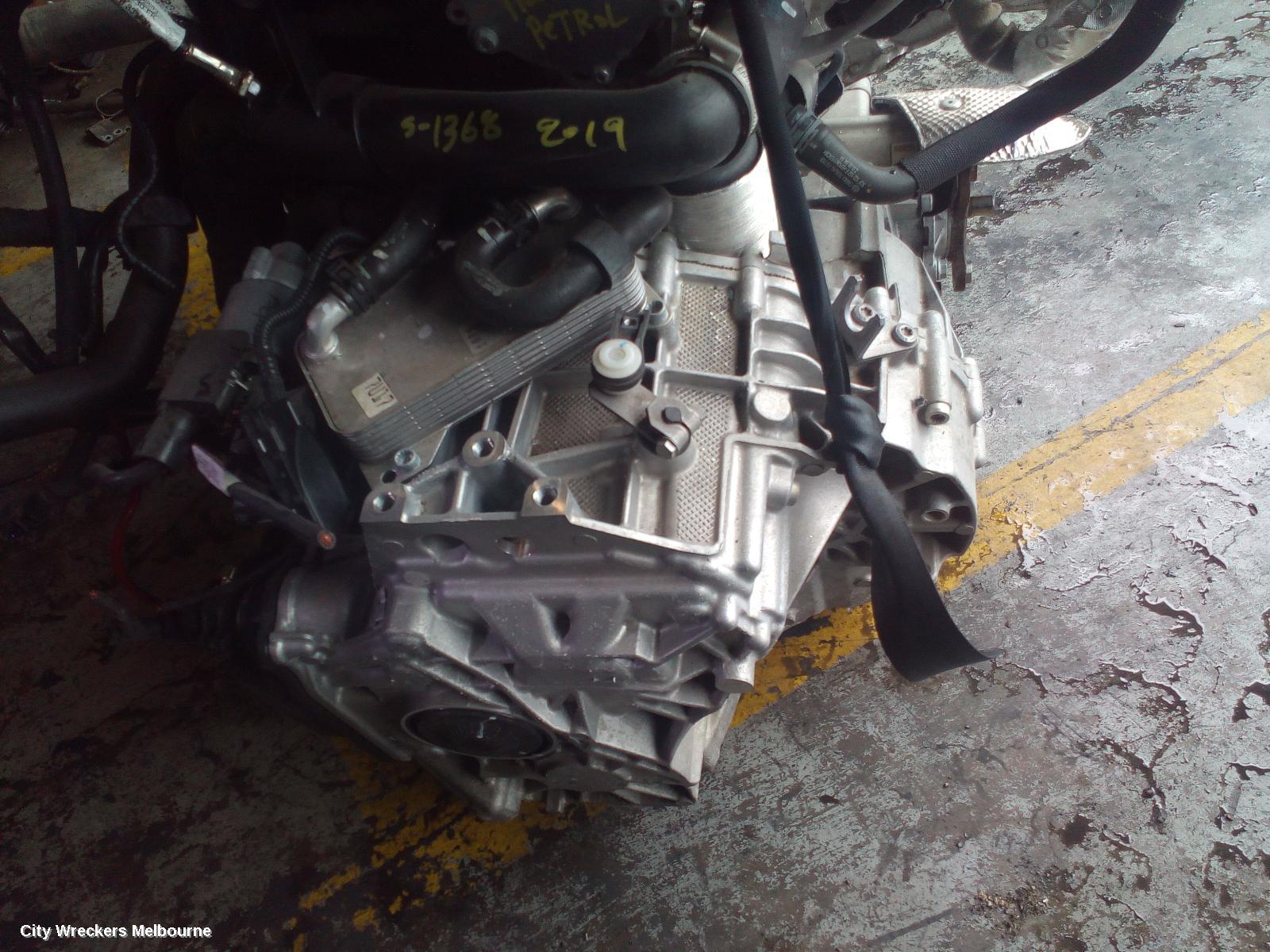 VOLKSWAGEN TIGUAN TRANS/GEARBOX, AUTO, AWD, PETROL, 2.0, 7 SPEED, NO TRANSFER CASE, TUR CODE, 5NA, 06/2016 ONWARDS