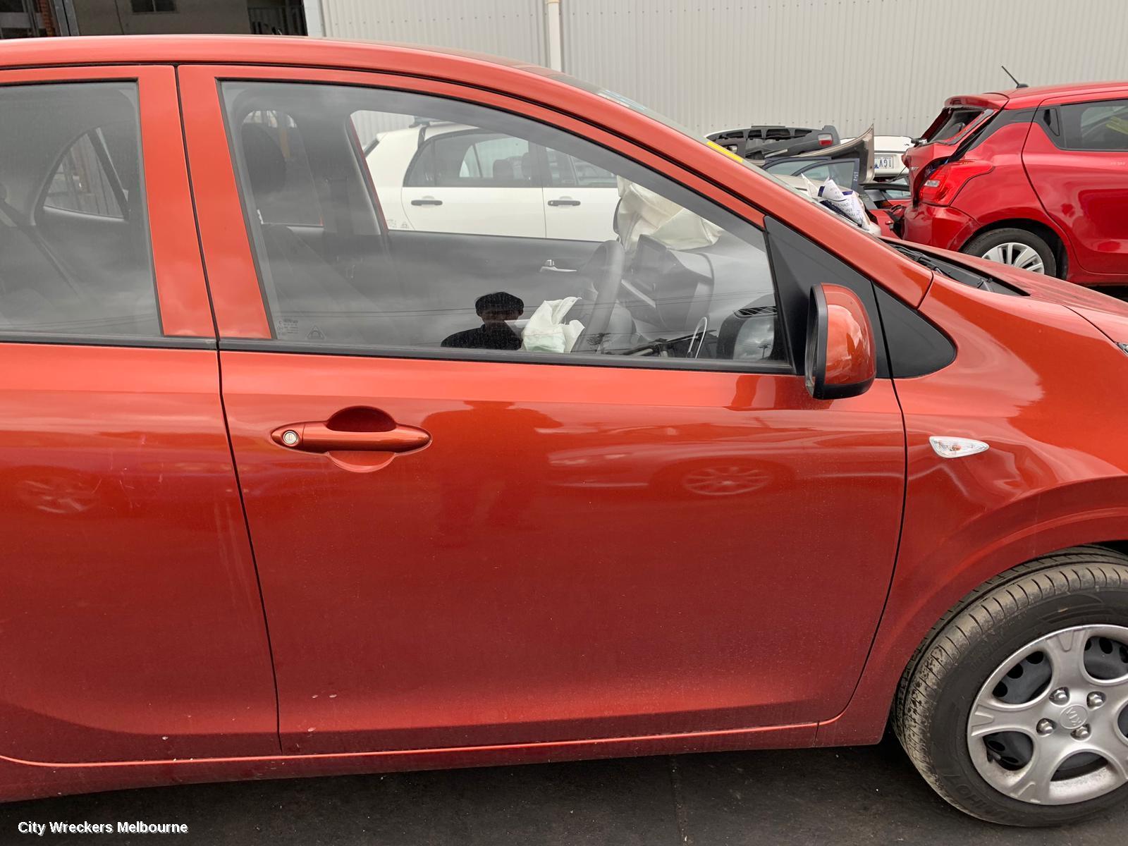 KIA PICANTO SUNVISOR, JA, LH SIDE, 05/2017 ONWARDS