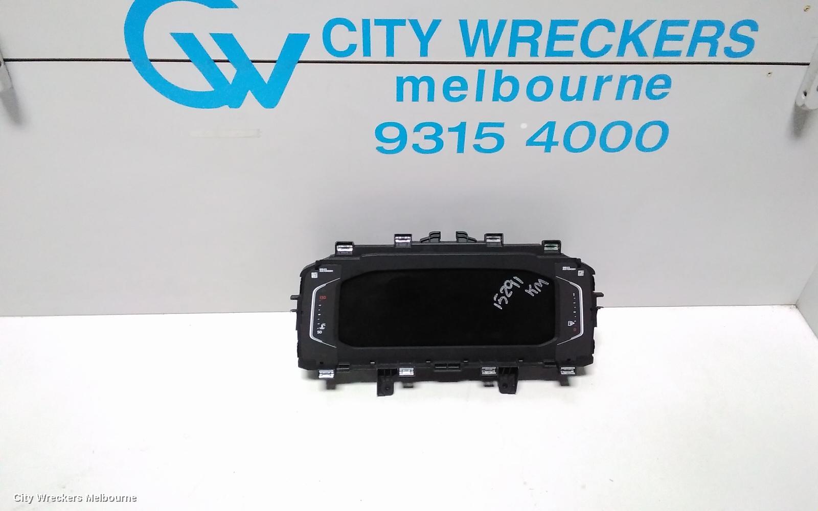 VOLKSWAGEN TIGUAN INSTRUMENT CLUSTER, INSTRUMENT CLUSTER, AUTO T/M, PETROL, SOUND & VISION PACKAGE TYPE, 5NA, 06/2016 ONWARDS