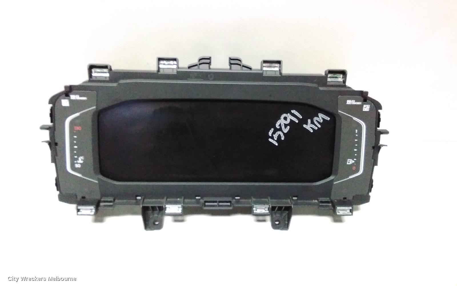 VOLKSWAGEN TIGUAN INSTRUMENT CLUSTER, INSTRUMENT CLUSTER, AUTO T/M, PETROL, SOUND & VISION PACKAGE TYPE, 5NA, 06/2016 ONWARDS