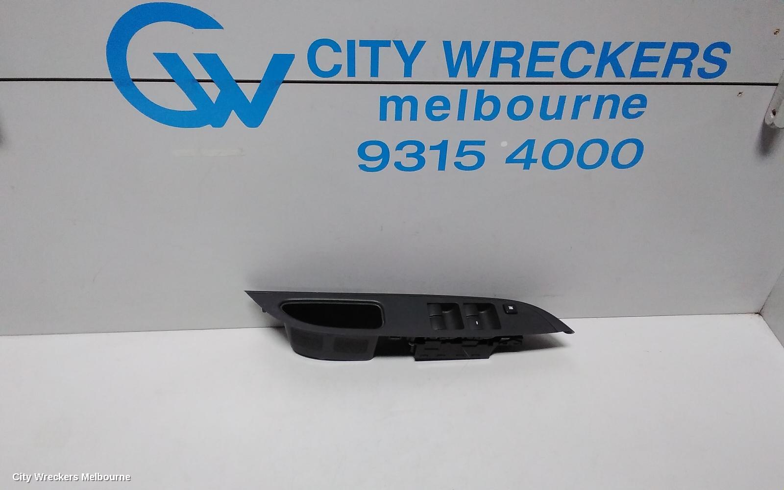 MITSUBISHI TRITON PWR DR WIND SWITCH, RH FRONT (MASTER SWITCH), 4 DOOR SWITCH TYPE, MQ-MR, 03/2015 ONWARDS