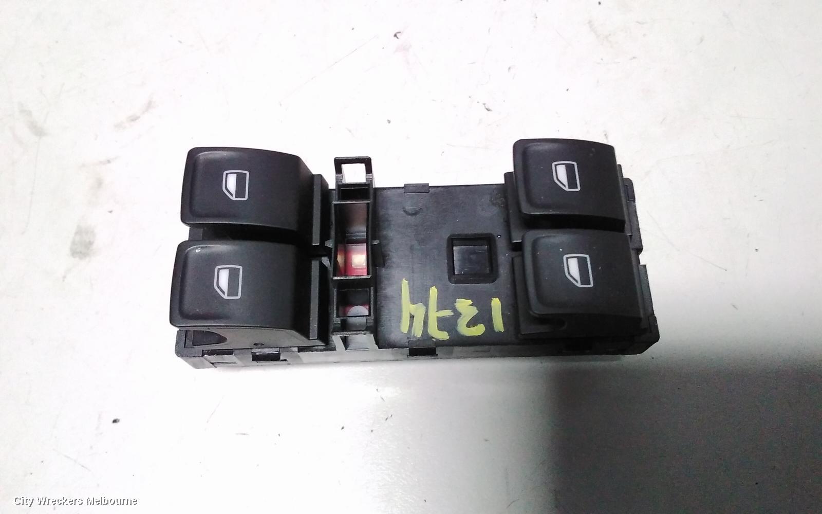 VOLKSWAGEN POLO PWR DR WIND SWITCH, RH FRONT (MASTER SWITCH), 6R, 05/2014 - 09/2017