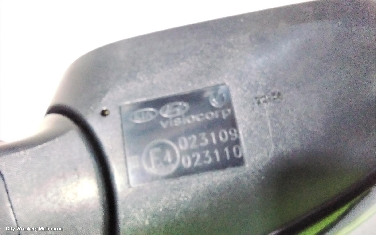 KIA CERATO RIGHT DOOR MIRROR, TD, THICK BLINKER TYPE, COUPE/KOUP, 10/2008 - 07/2010