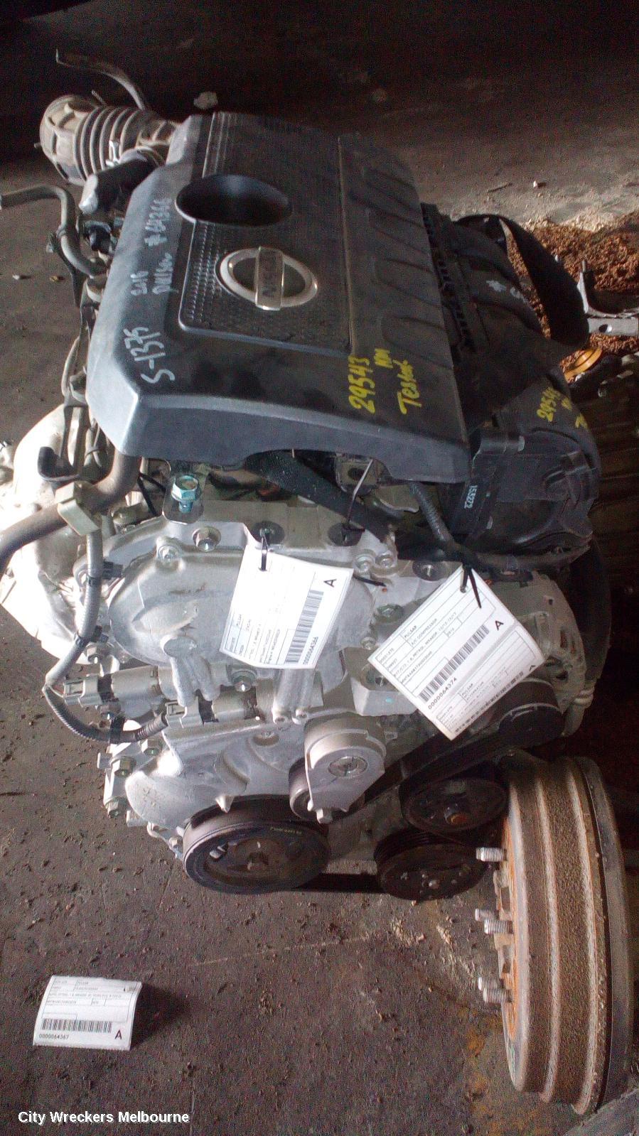 NISSAN PULSAR A/C COMPRESSOR, B17/C12, 1.8, PETROL, MRA8DE, 12/2012 - 12/2017