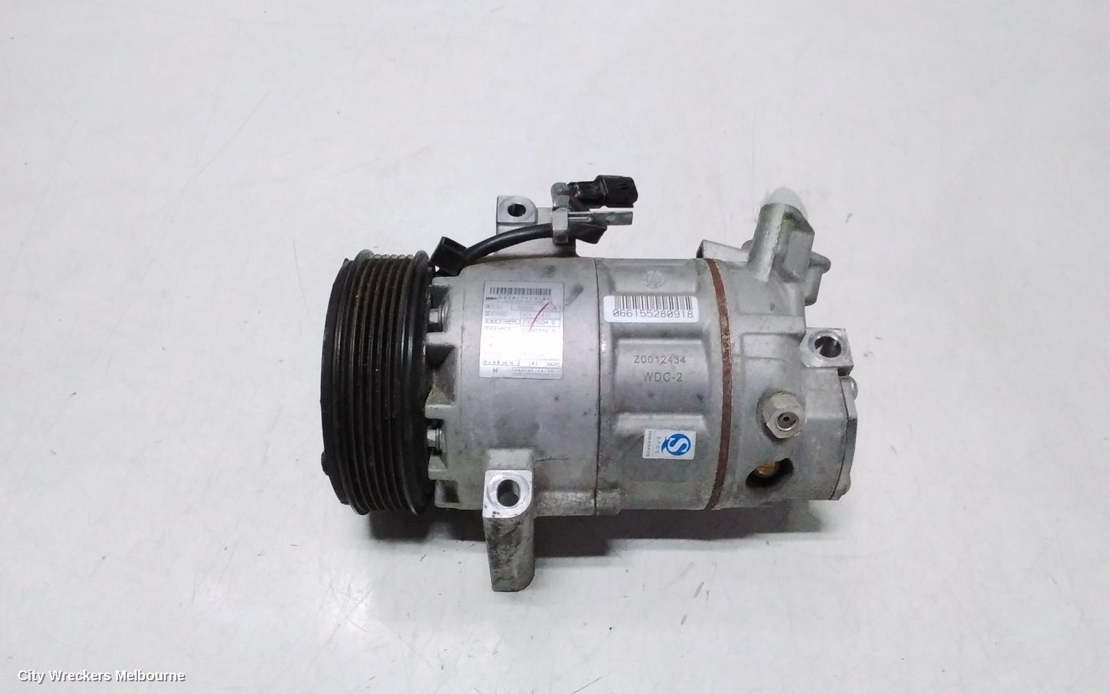 NISSAN PULSAR A/C COMPRESSOR, B17/C12, 1.8, PETROL, MRA8DE, 12/2012 - 12/2017