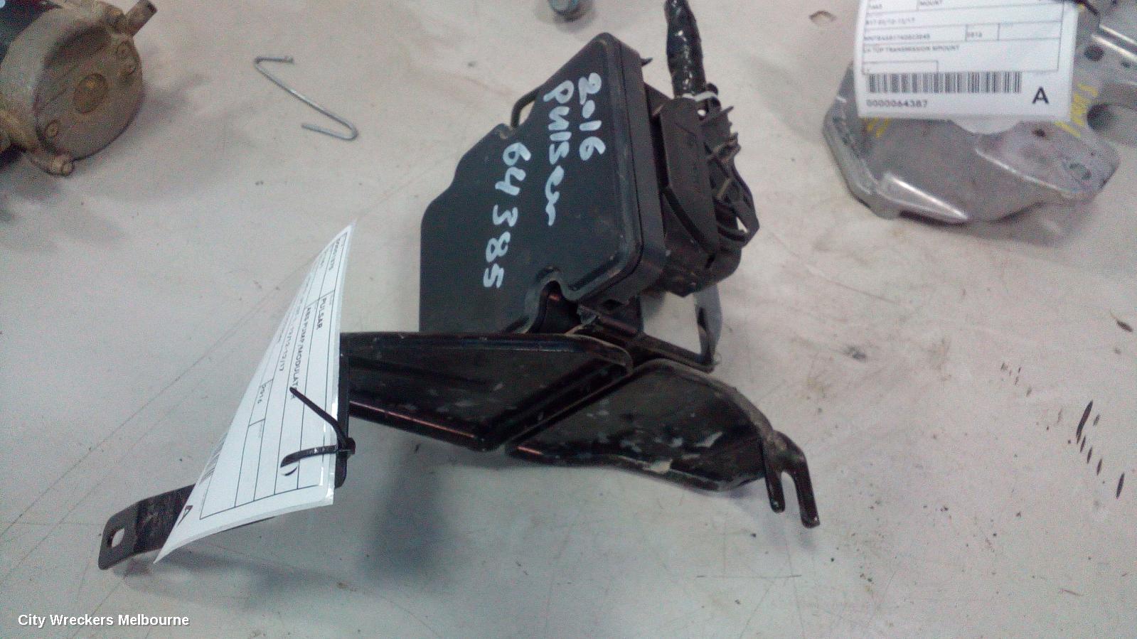 NISSAN PULSAR ABS PUMP/MODULATOR, B17, AUTO, ST/ST-L, 12/2012 - 12/2017