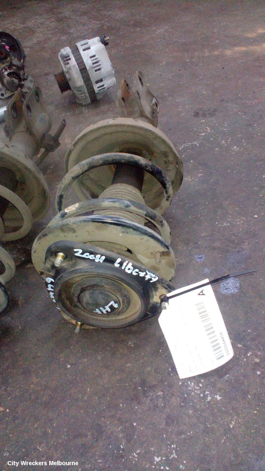 SUBARU LIBERTY LEFT FRONT STRUT, 4TH GEN, 2.5, 09/2003 - 08/2009
